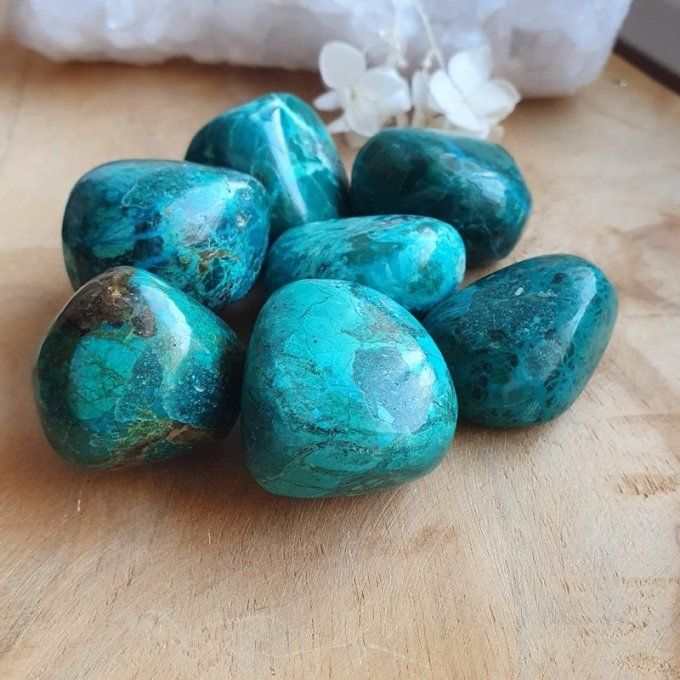 La Pyrite Chrysocolle Naturelle