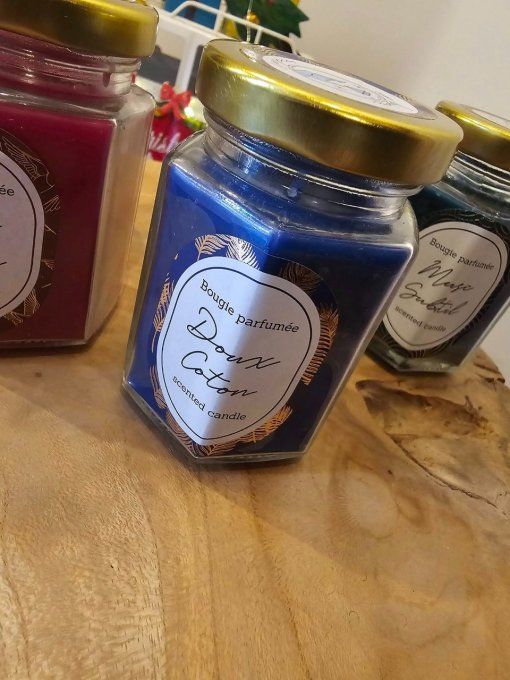 Bougie parfumée en bocal avec bijou surprise 