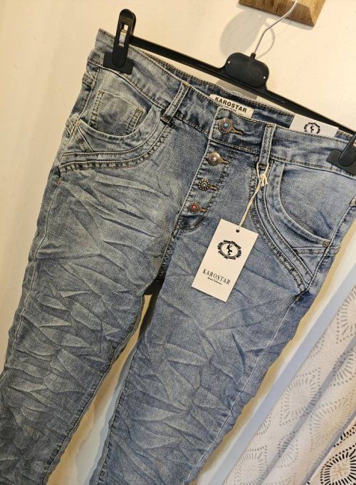 jean stretch bleu clair KAROSTAR