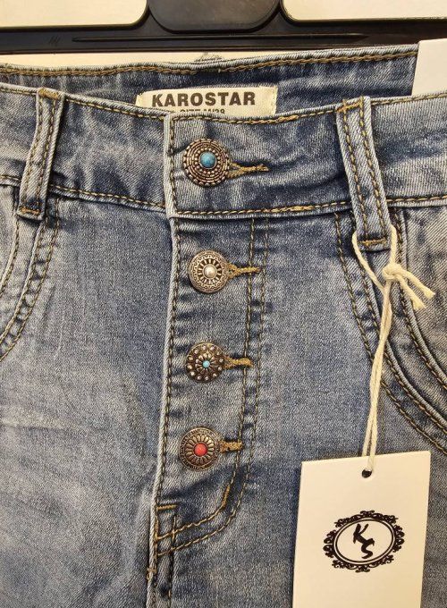 jean stretch bleu clair KAROSTAR
