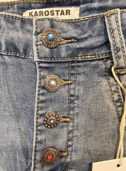 jean stretch bleu clair KAROSTAR