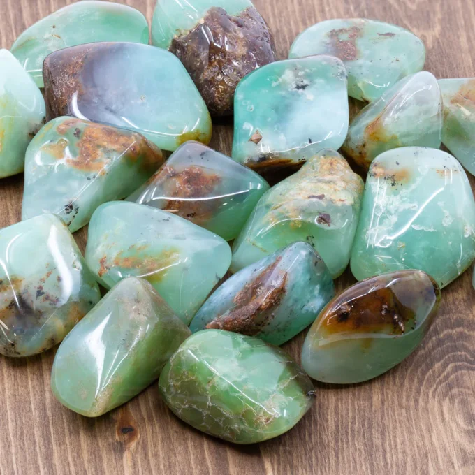 La Pierre Chrysoprase Naturelle